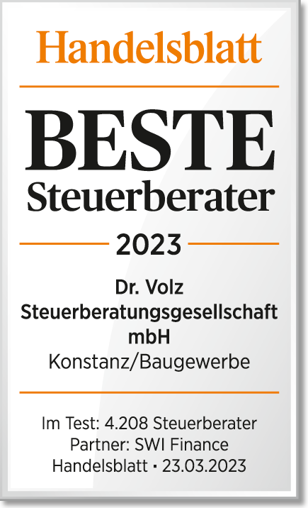 HB_SWI_BesteSteuerberater2023_Dr_Volz_Steuerberatungsgesellschaft_mbH